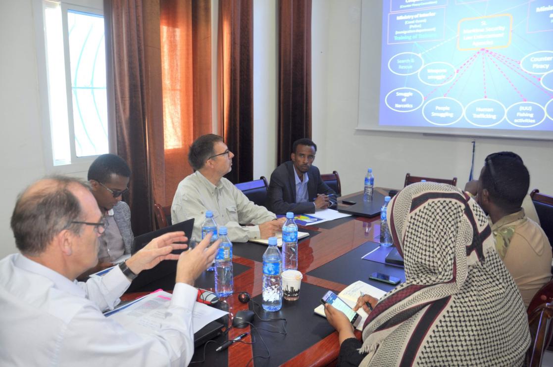 Talk by Mission Member about the Complexity of Maritime Security