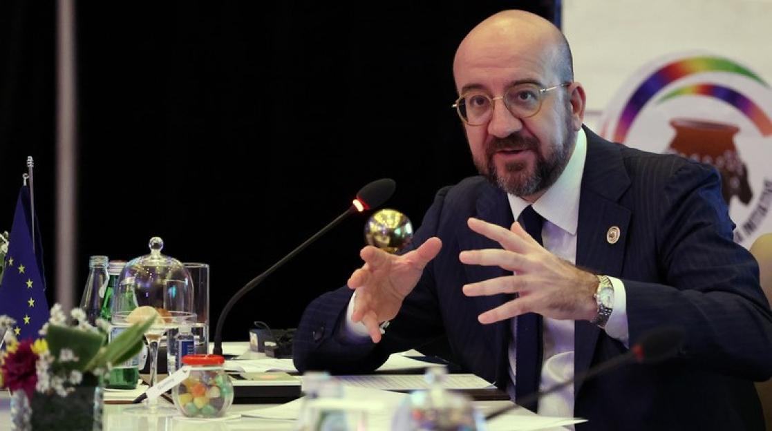 President of the European Council speaking at the Accra Initiative Conference