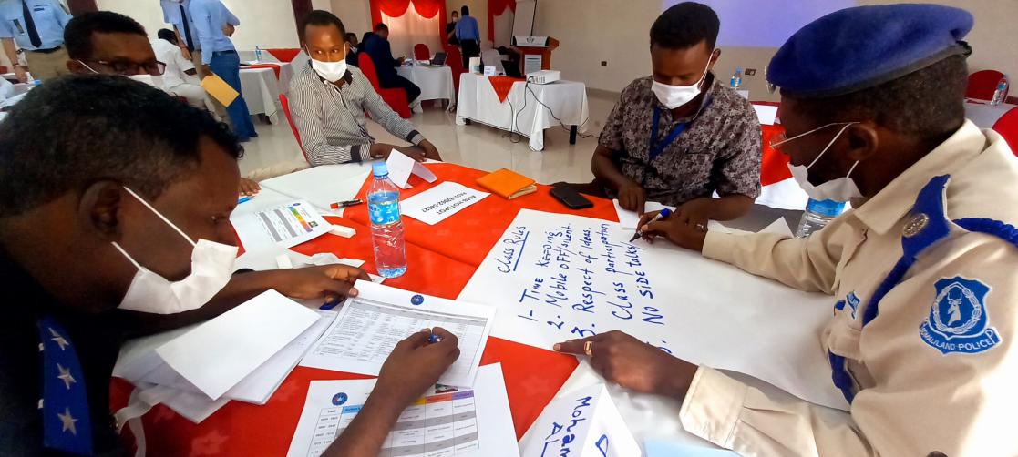 working groups for EUCAP Somalia 