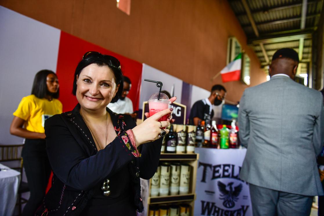 At the Irish stand - Teeling cocktail