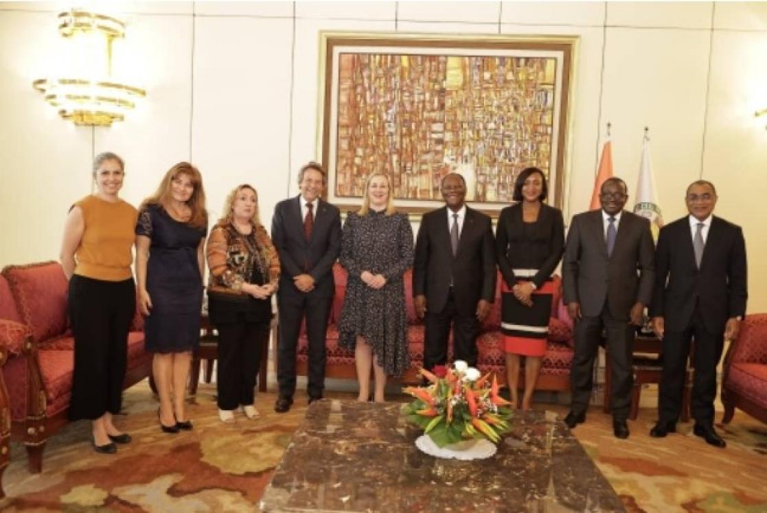 Visite en Côte d’Ivoire de Mme Jutta URPILAINEN