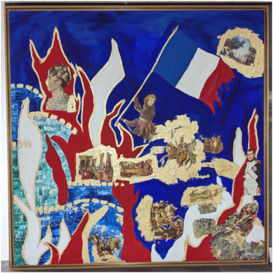 Artistic Image depicting French Revolution