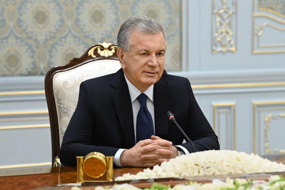 Meeting EUSR and UZB President