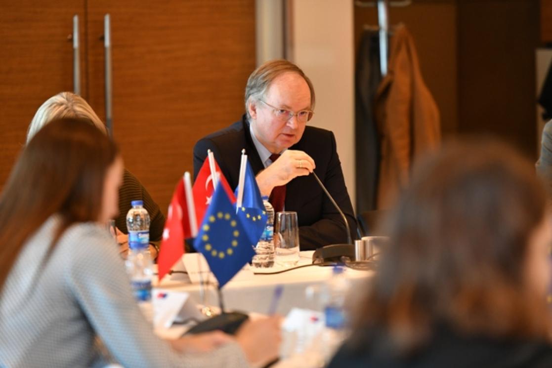 Ambassador Berger speaking