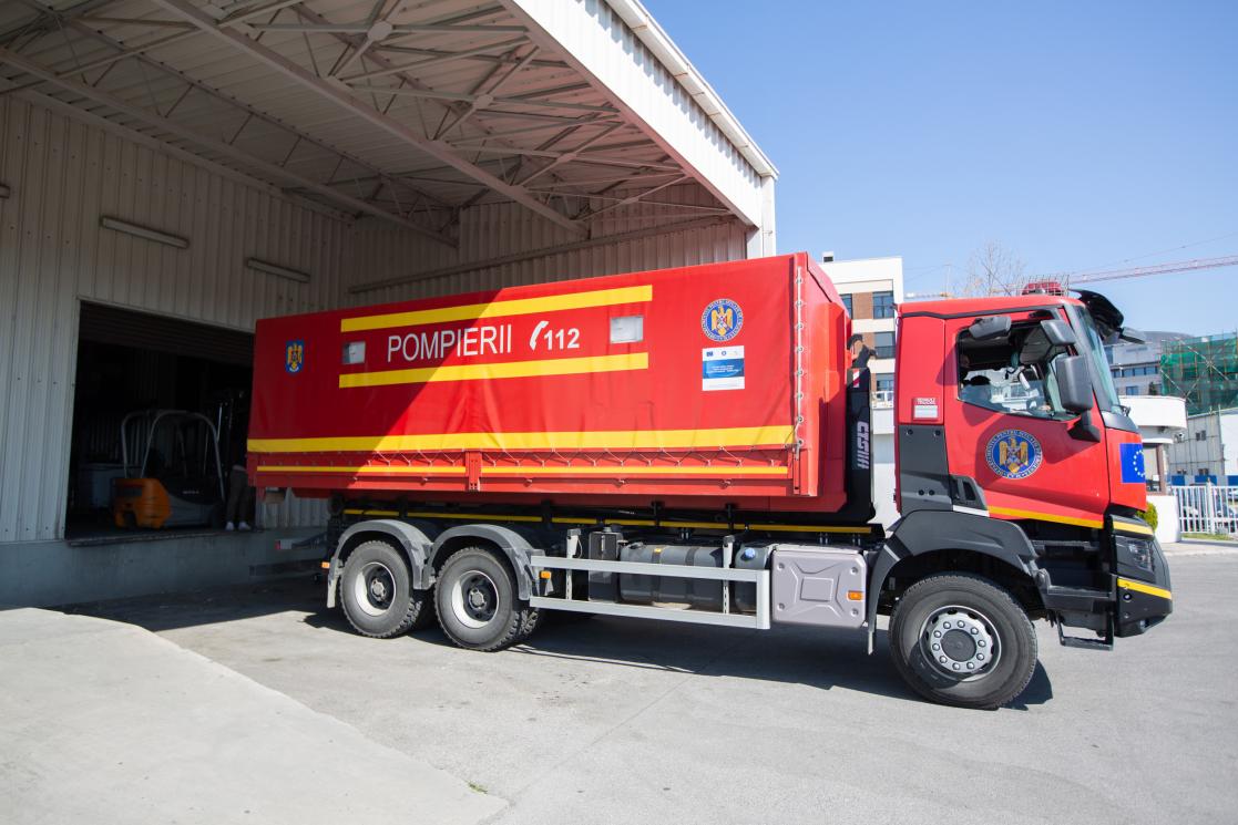 Red truck