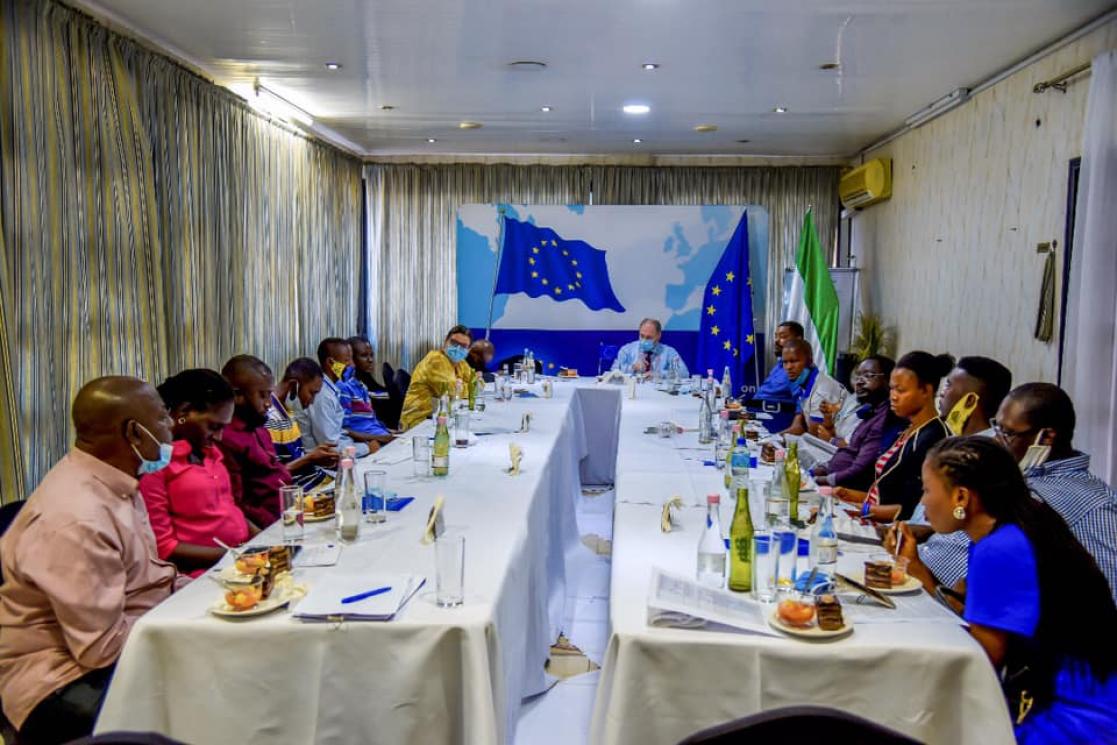 Group of people in a meeting