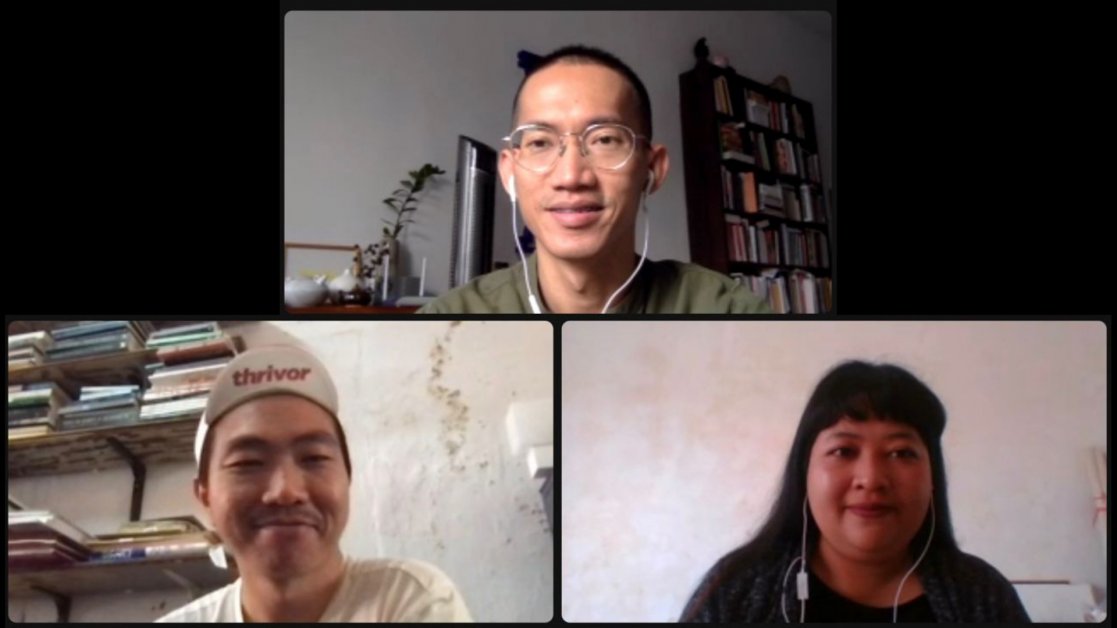 Screenshot during a videocall