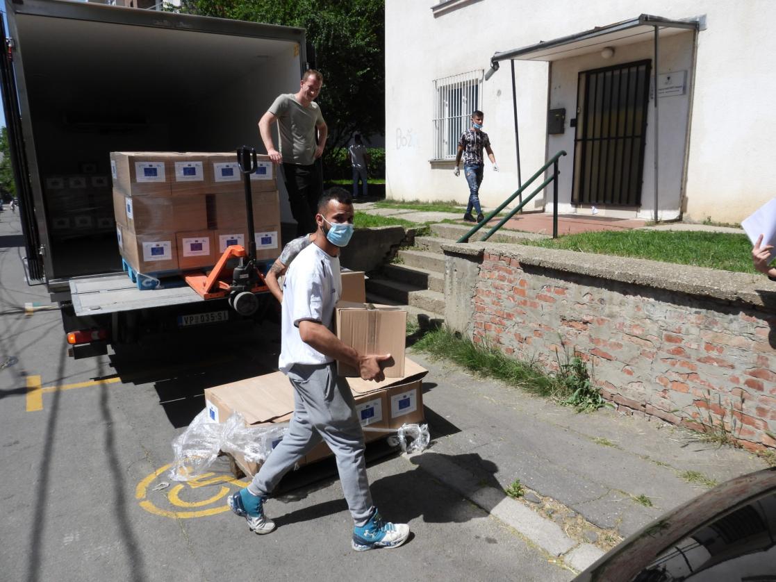 Support for Roma in Serbia during Pandemic