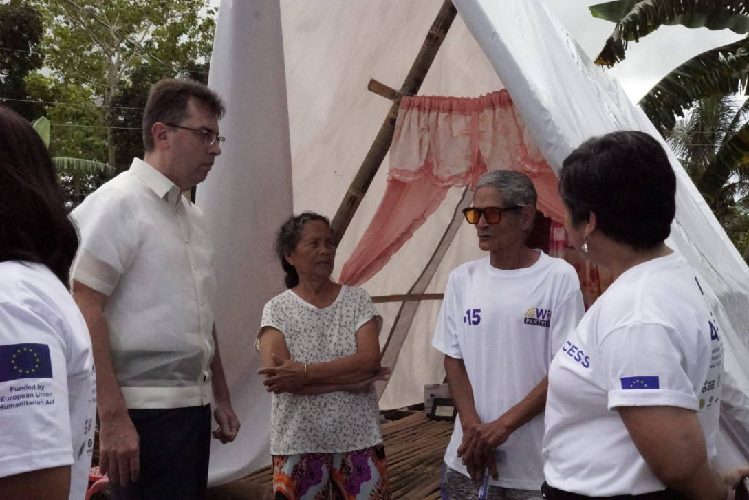 EU Ambassador meets with communities affected by disasters in Cebu City