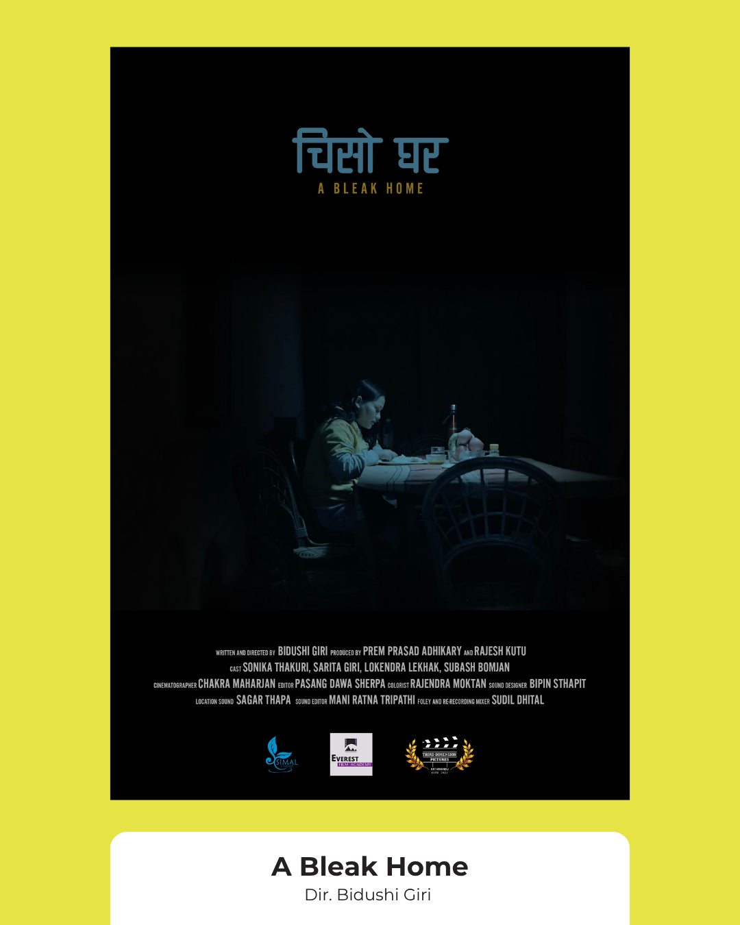 EUFF Nepal 2025 Selection A Bleak Home / Chisoghar 