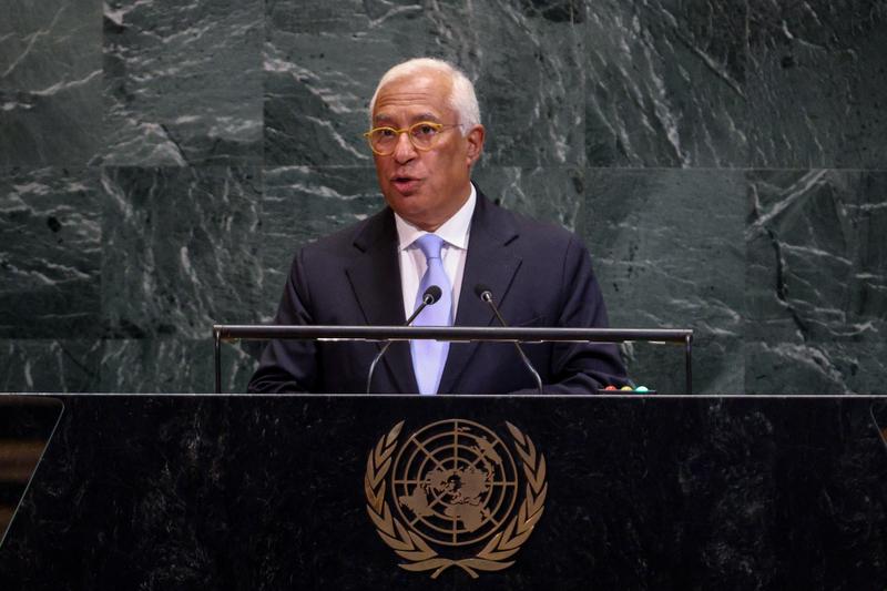 25 September 2025, New York - President of the European Council Antonio Costa at the UNGA