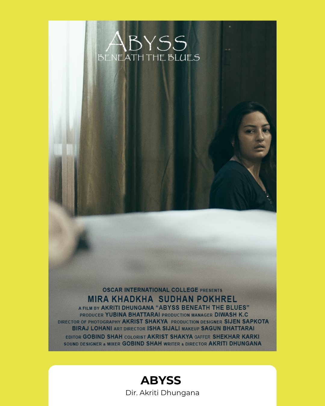 EUFF 2025 Nepal Selection Abyss [Beneath the Blues]