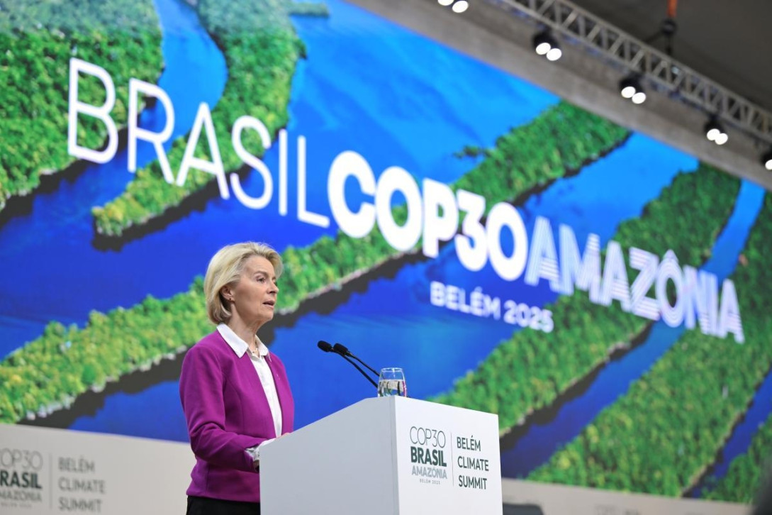 Ursula von der Leyen på COP30