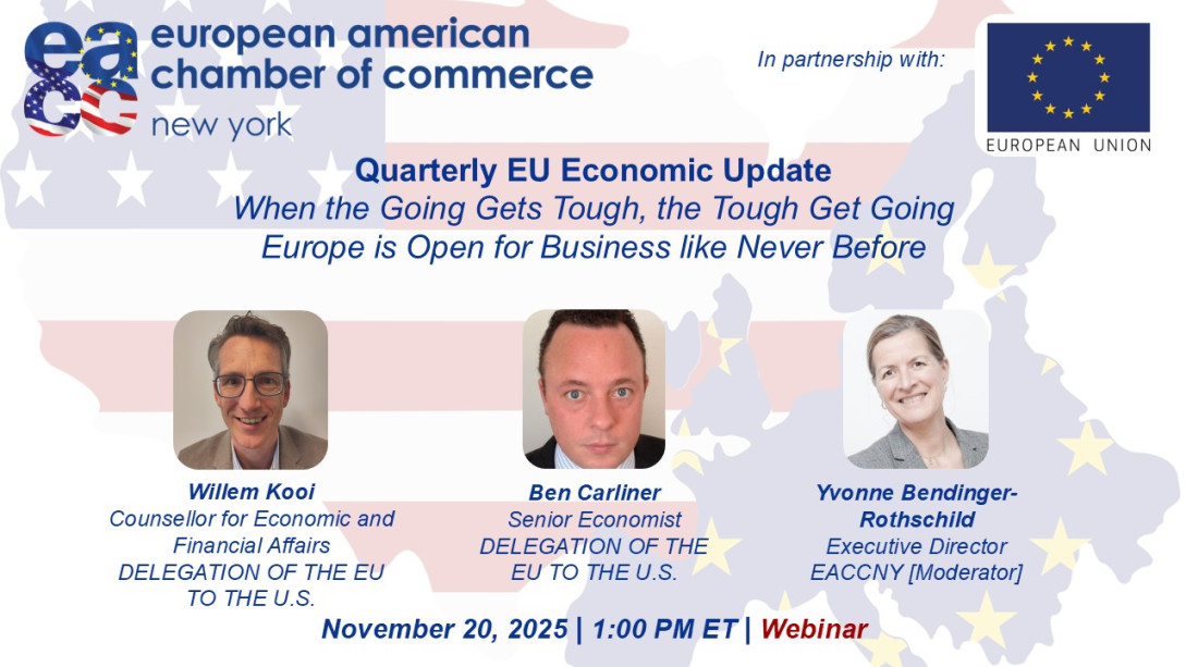 EACCNY Title Slide: Quarterly EU Economic Update