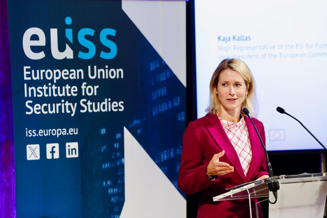 Keynote speech by Kaja Kallas at the EUISS annual conference 2025