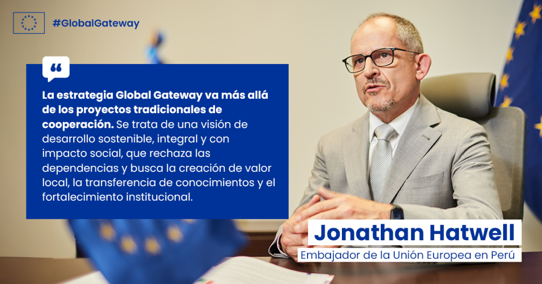 Columna Embajador Hatwell - Global Gateway 