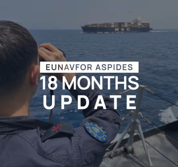 EUNAVFOR ASPIDES: 18 Months Update