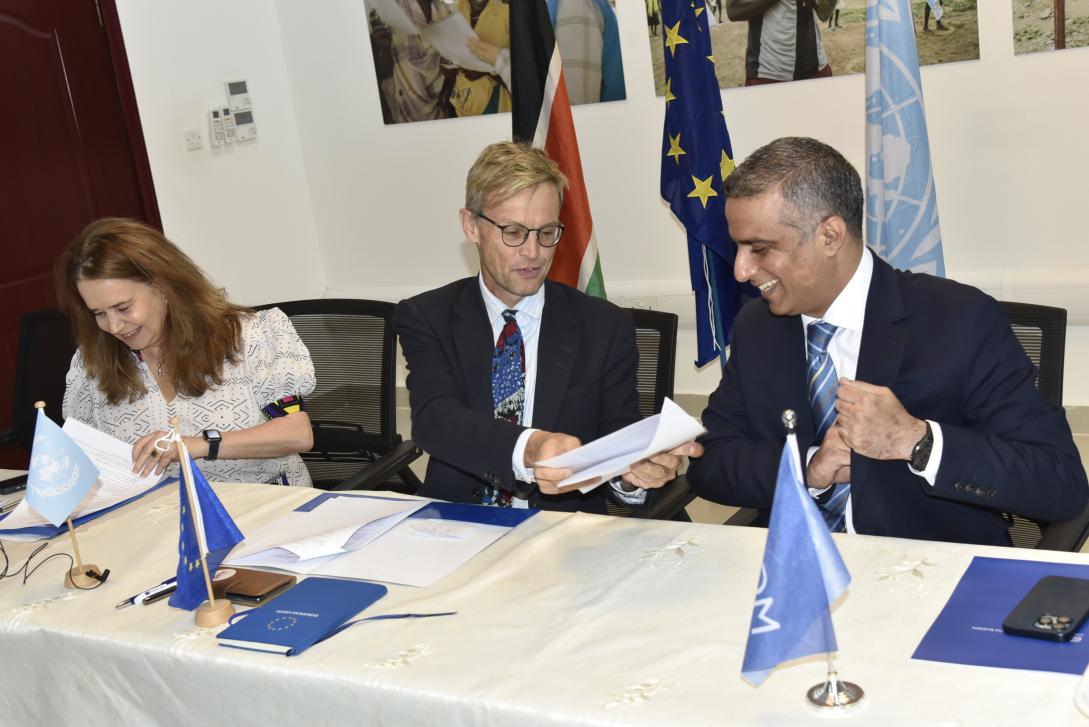 UNHCR, EU & IOM