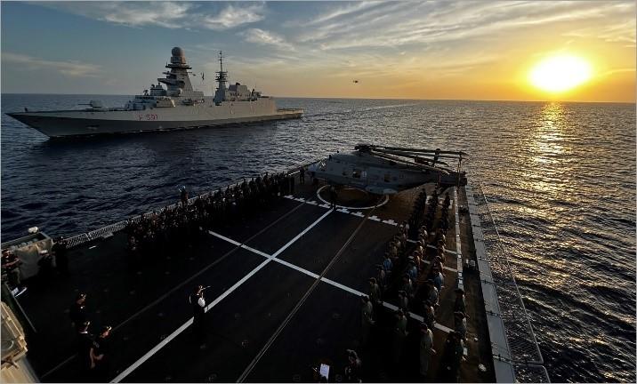 EUNAVFOR ASPIDES: Honoring Seafarers