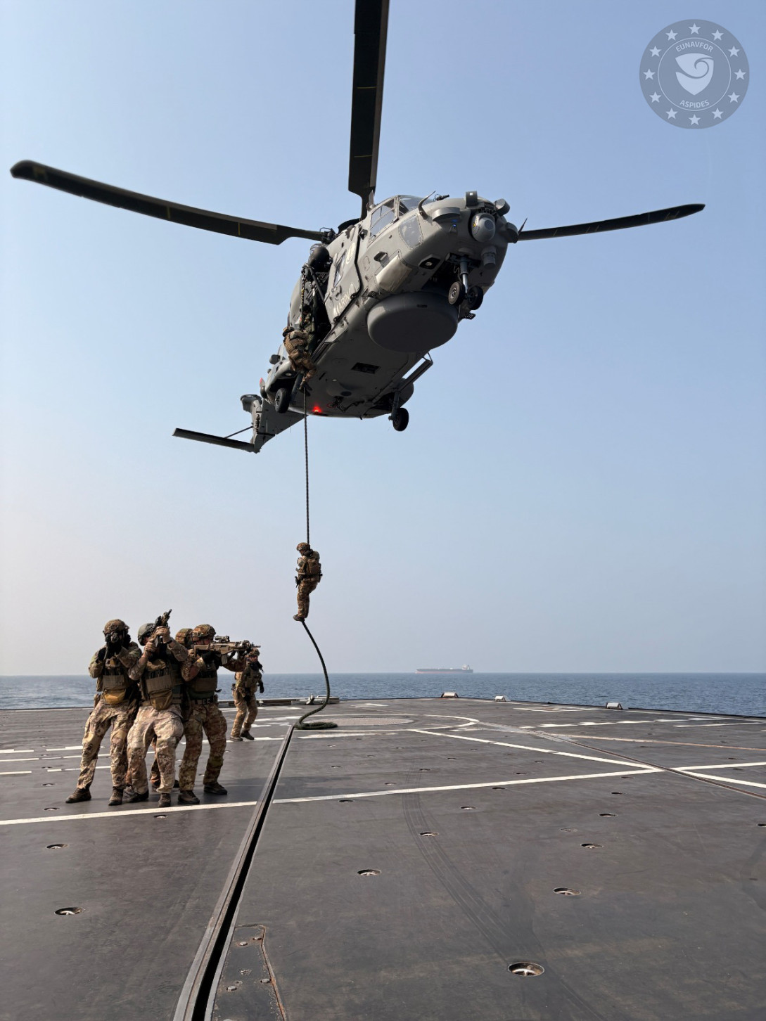 EUNAVFOR ASPIDES: TRAINING EXERCISES RIZZO