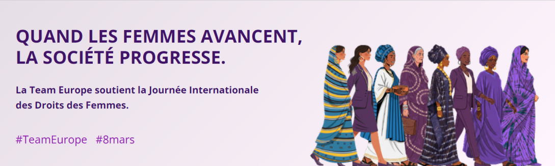 Quand les femmes avancent, la société progresse. Team Europe - Mauritanie 2026