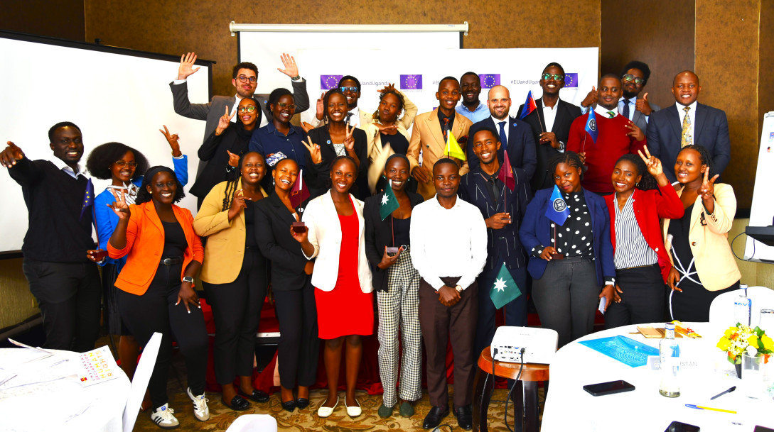 Pioneer participants of the RewRights Diplomatic Simulation event