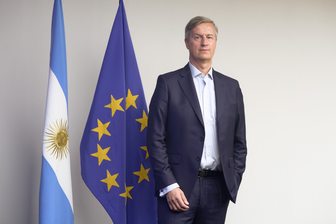 Embajador UE en Argentina, Erik Hoeg