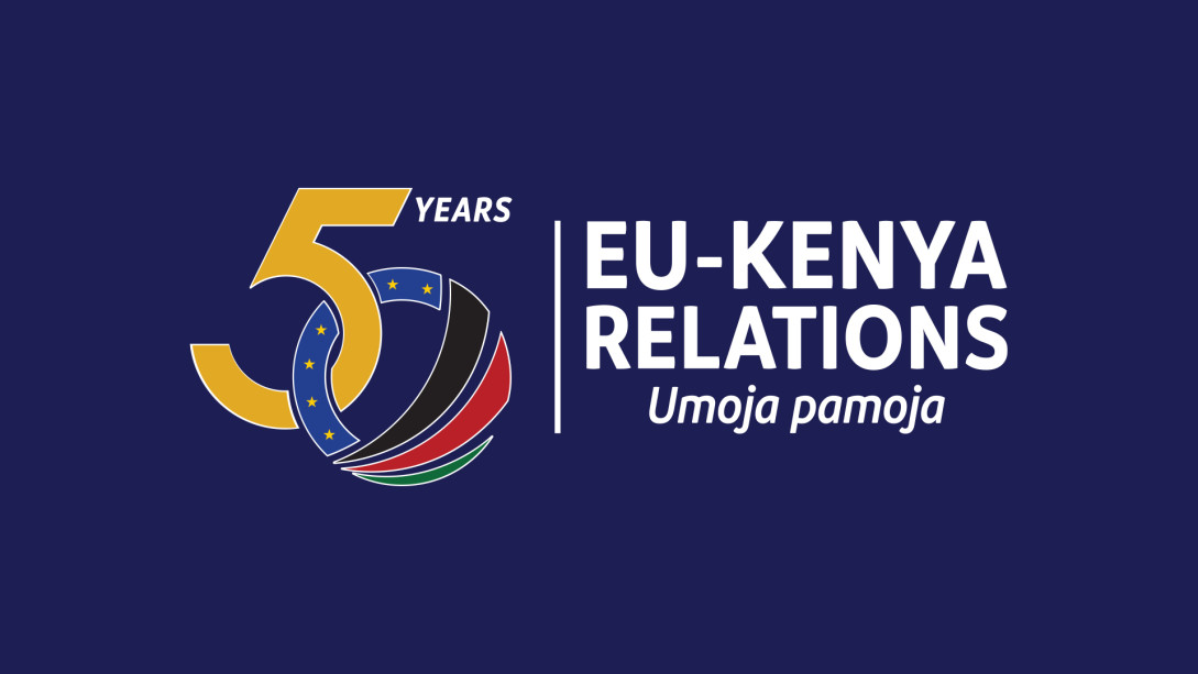 EU Kenya 50 years annivesary logo