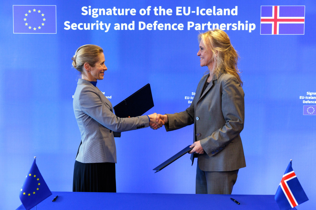 HRVP and FM Gunnarsdottir