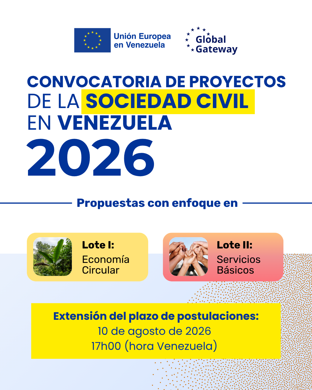 Extension plazo convocatoria INTPA Venezuela 2026