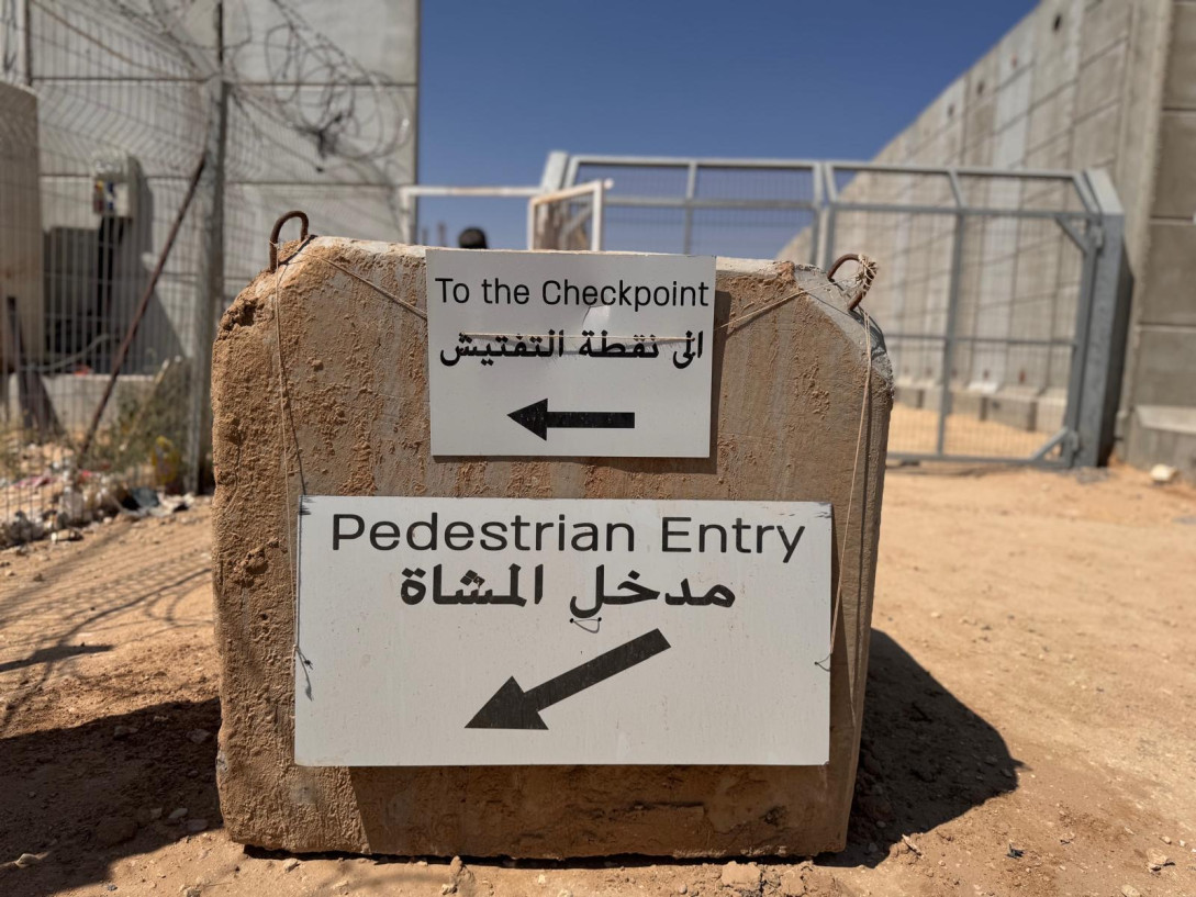 The Rafah Border Crossing has been temporily closed. 