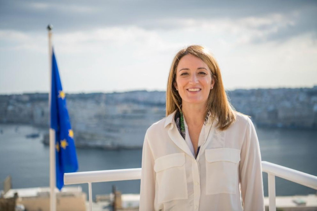 Roberta Metsola, the President of the European Parliament