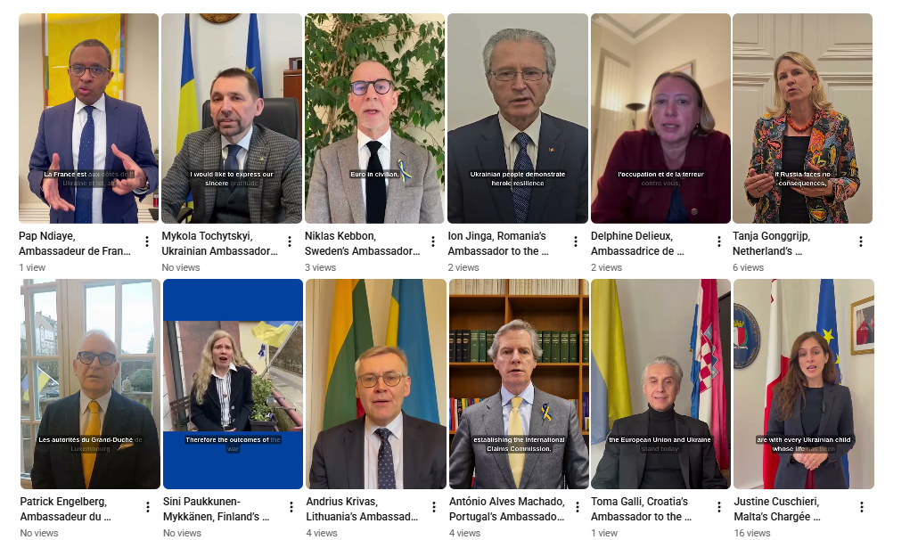 Youtube social media campaign