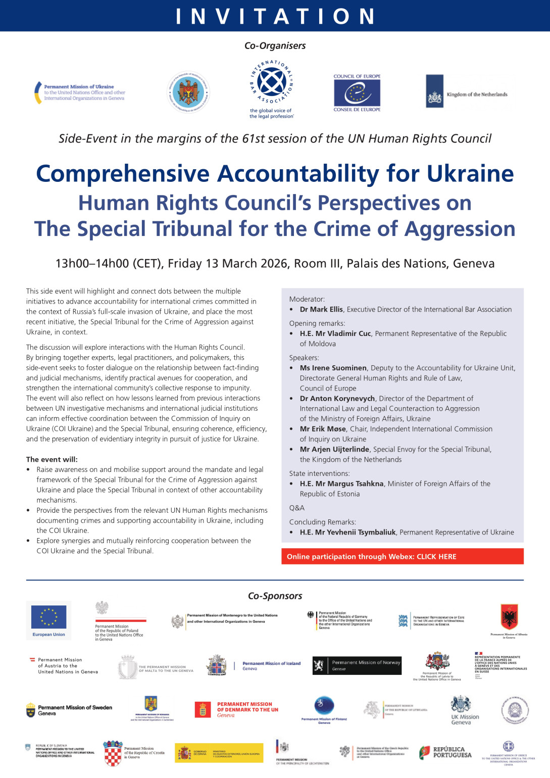 HRC61 side event comprehensive accountability for UA