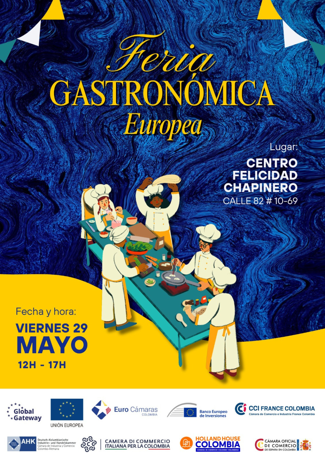 Flyer conmemorativo Feria Gastronómica Europea