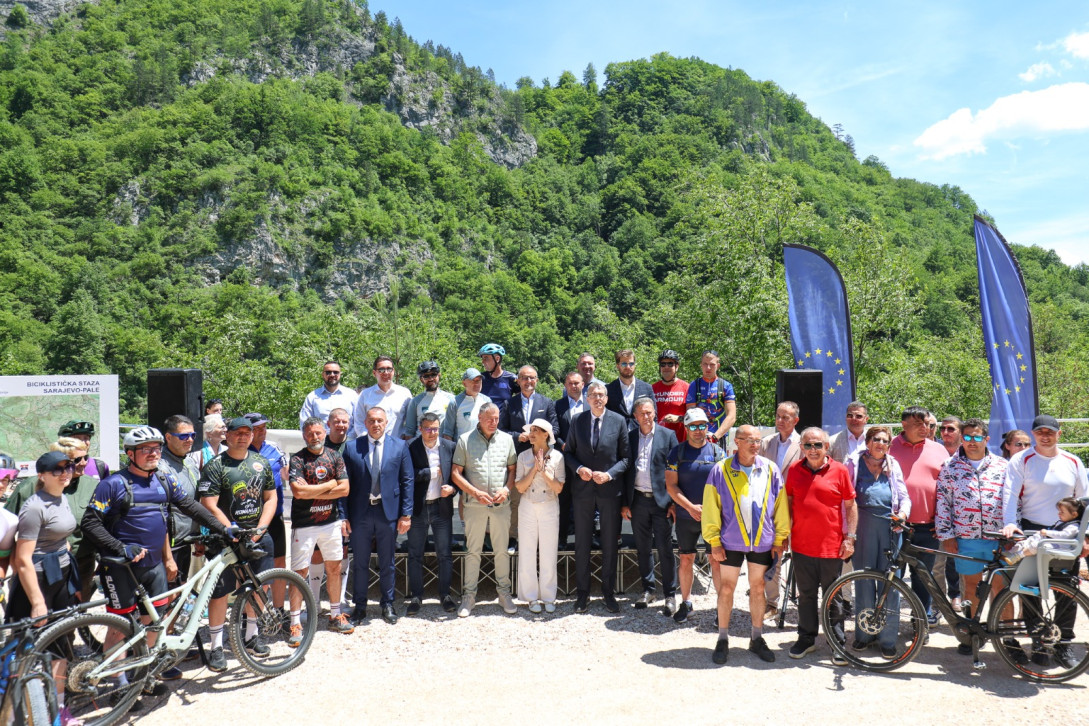 EU-Funded "Giro di Ćiro Sarajevo–Pale" Cycling Trail Officially Opened