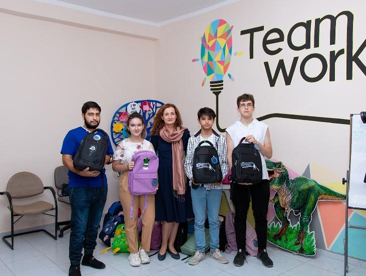 The EU Delegation to Turkmenistan supports vulnerable families and their children to start new academic year