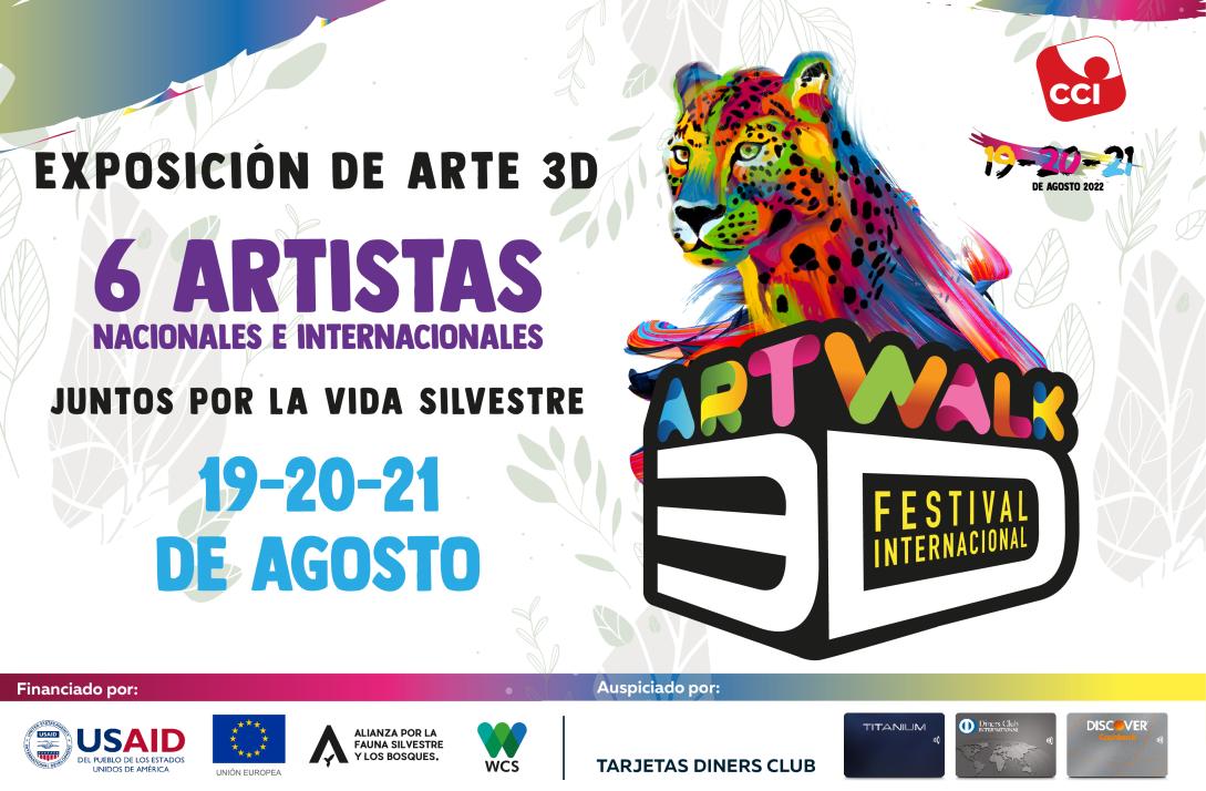 Primer Festival Internacional de Arte en 3D y Biodiversidad