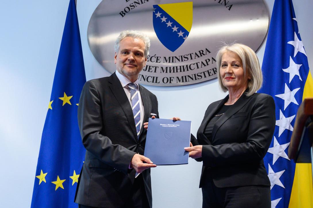 HoD/EUSR and CoM Chairwoman Borjana Kristo