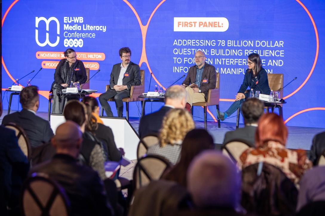 EU-WB Media Literacy Conference gathers regional FIMI-fighting community  speakers