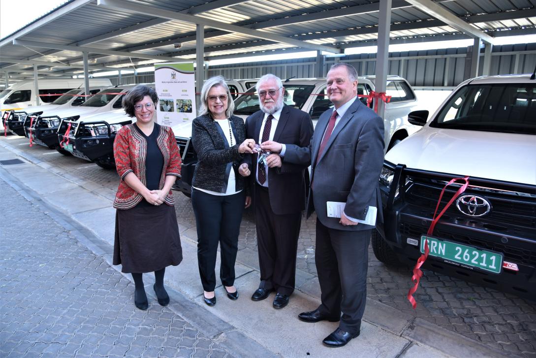 Official vehicle handover