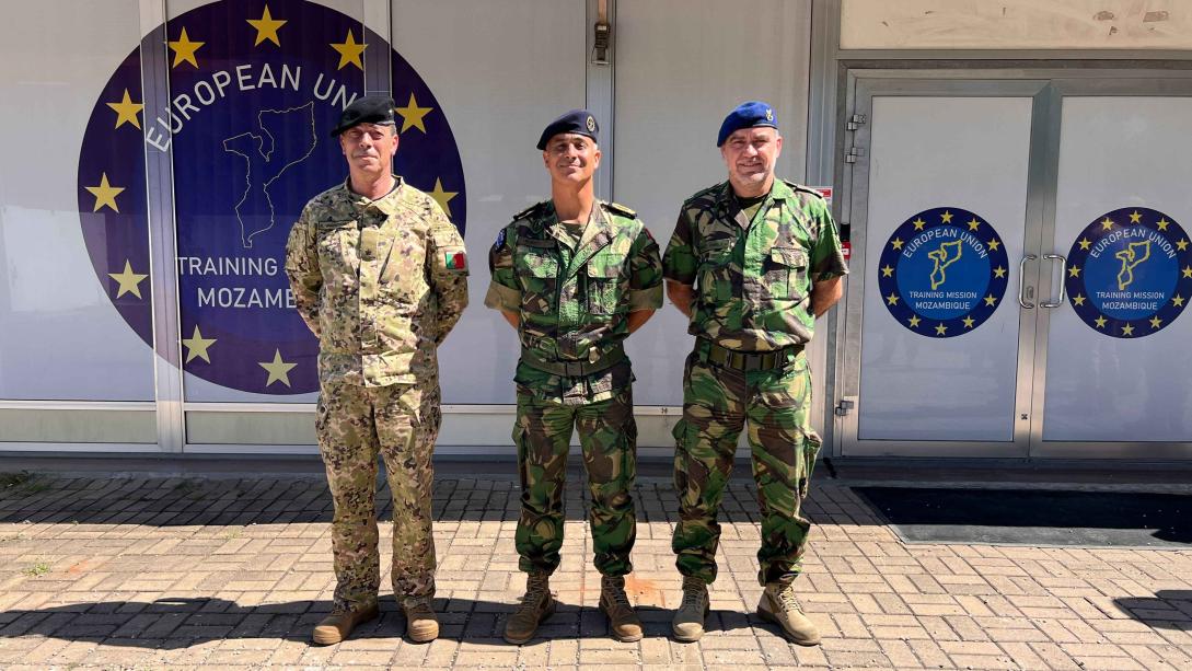 EUTM MOZ welcomes the designated Coordinator of the Portuguese Defence Cooperation with Mozambique