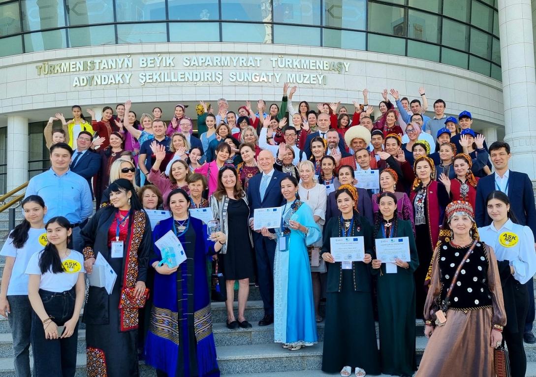 Delegation of the European Union to Turkmenistan and USAID Support Lebap Region Artisans to Expand Sales to Global Markets 