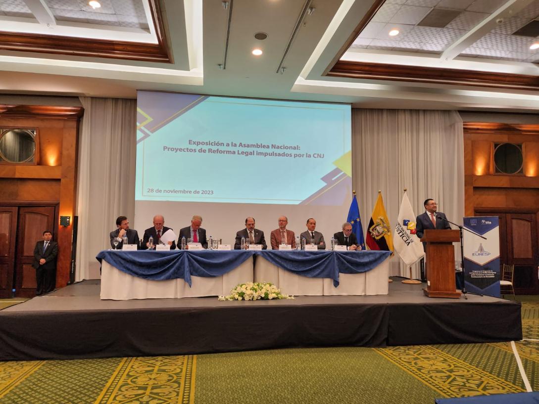 Programa de Respuesta de Emergencia de la Unión Europea para Fortalecer el Sistema Penitenciario de Ecuador (EURESP),