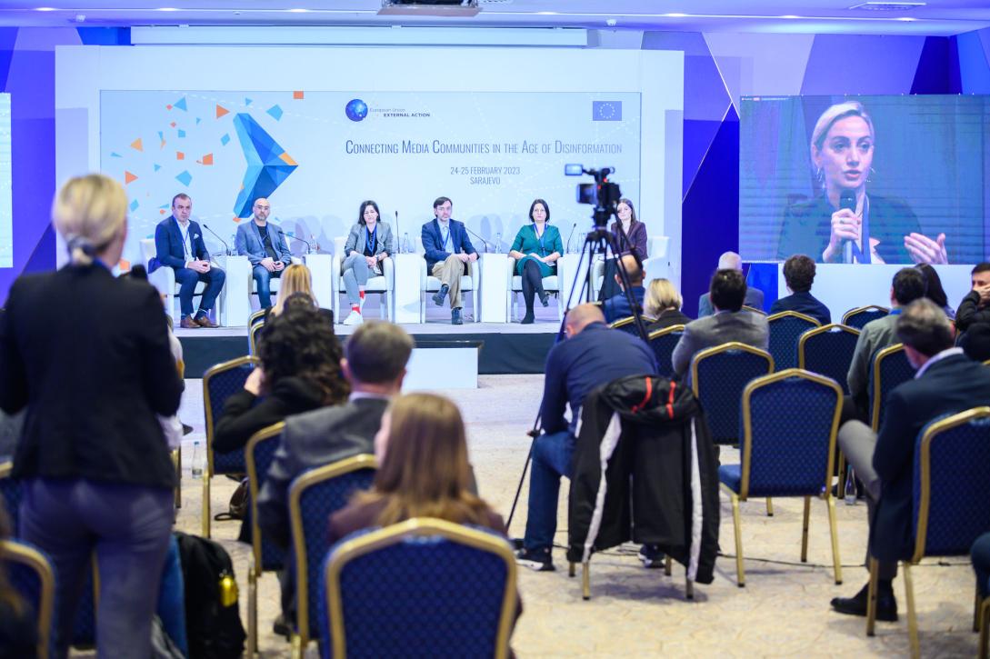 HoD/EUSR at the Evolution of propaganda narratives on Ukraine Conference in Sarajevo
