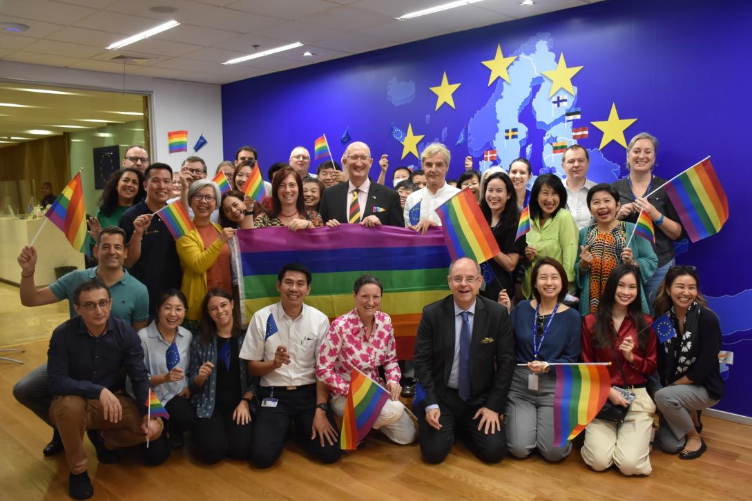 EU Delegation to Thailand celebrate Pride Month