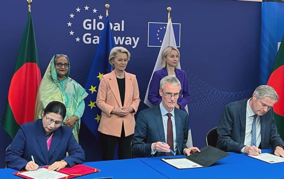 EU and Bangladesh sign €400 million for renewable energy and launch negotiations on a new Partnership and Cooperation Agreement