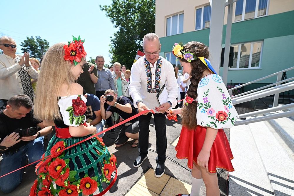 Reopening of the newly renovated City Clinical Hospital No. 8 in Odesa.