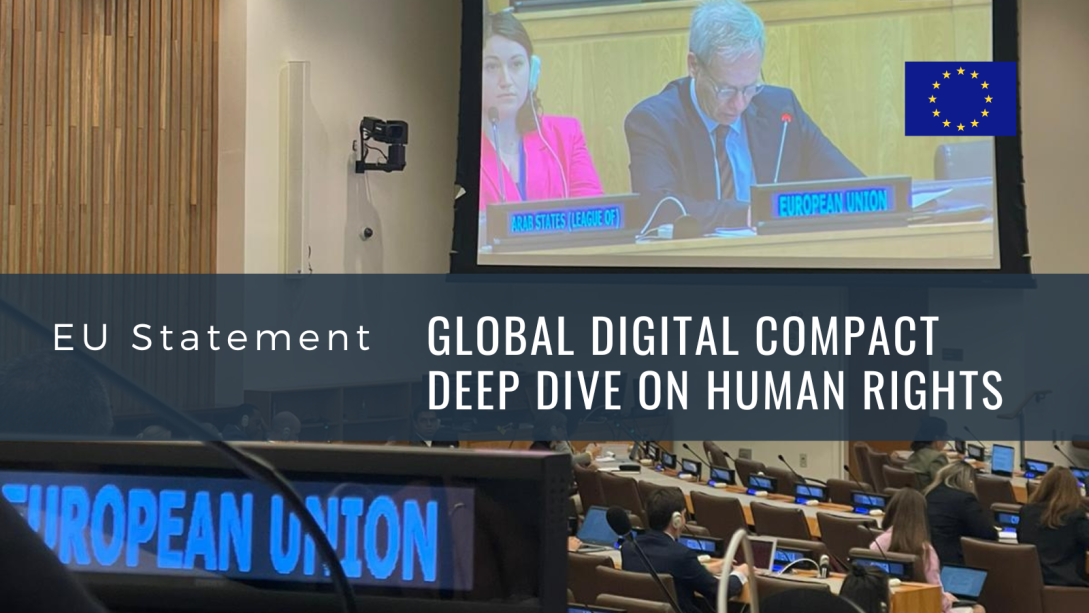 Global Digital Compact Deep Dive on Human Rights