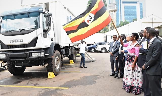 Uganda receives mobile lab donated by the EU